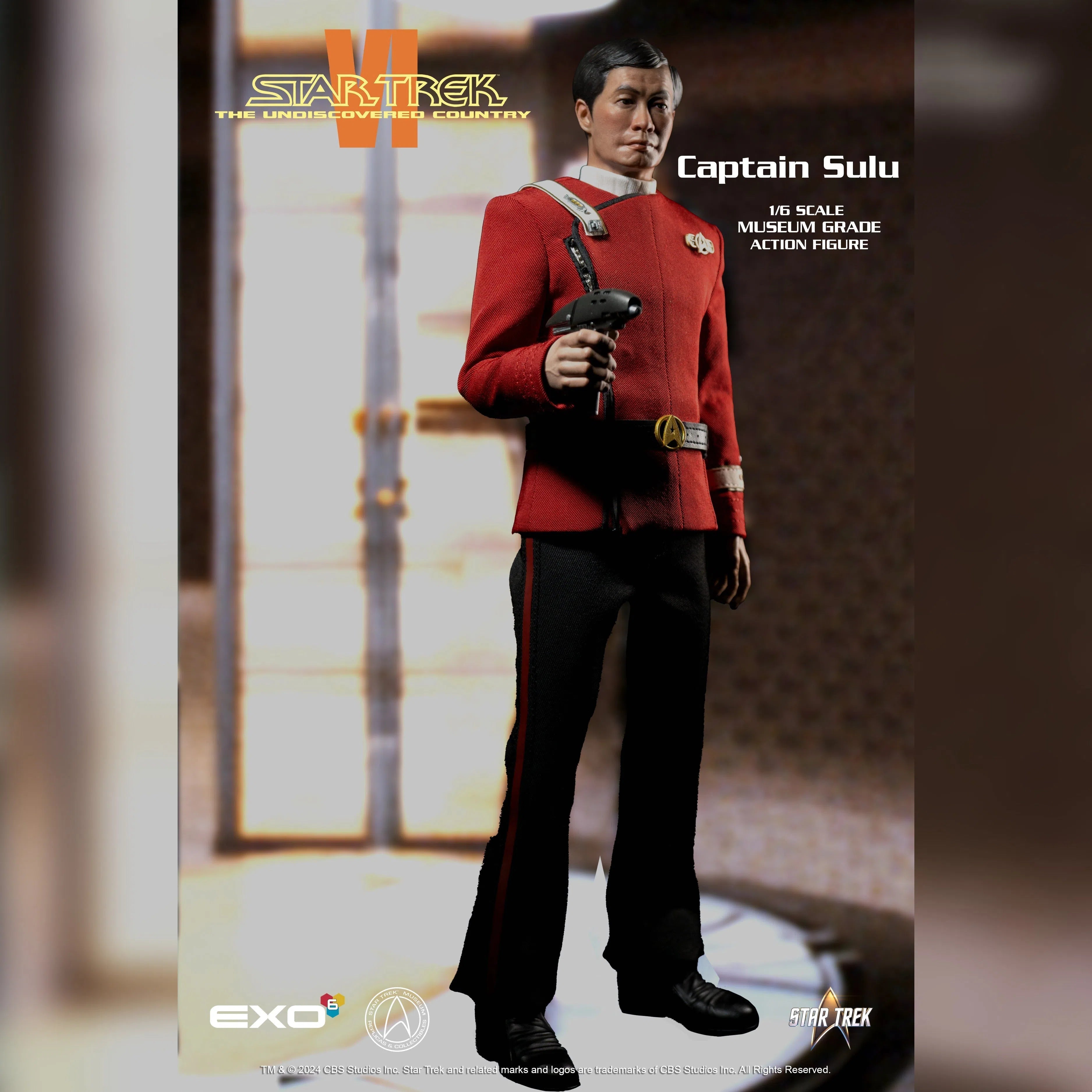 Captain Sulu: Star Trek: The Undiscovered Country: Sixth Scale EXO-6