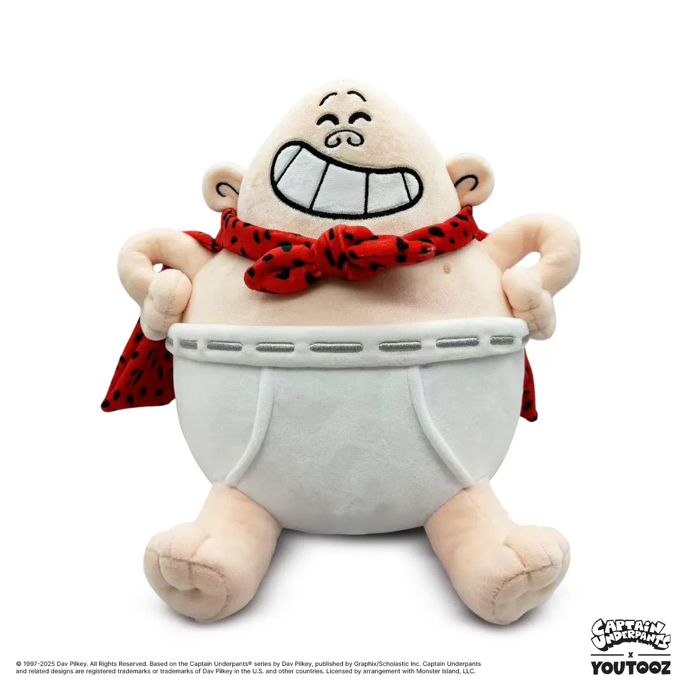 Captain Underpants: Captain Underpants: Plush: 9" - YouTooz Plush