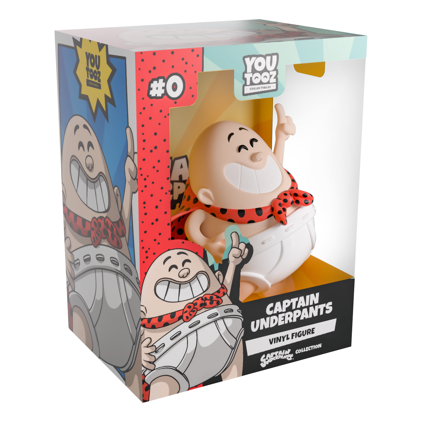 Captain Underpants: Captain Underpants: Vinyl Figure: YouTooz by YouTooz – Vinyl Figure, [scale], UK stockist Planet Action Figures