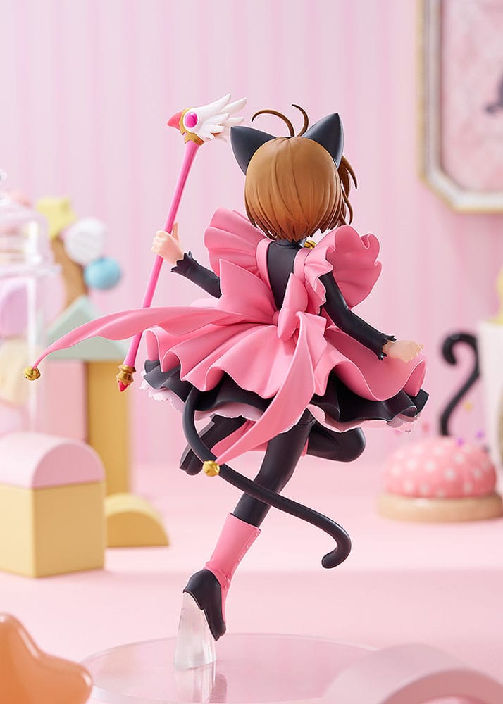 Cardcaptor Sakura Pop Up Parade PVC Statue Sakura Kinomoto: Black Cat Costume Ver. L Size 22 cm - Good Smile Company Statue
