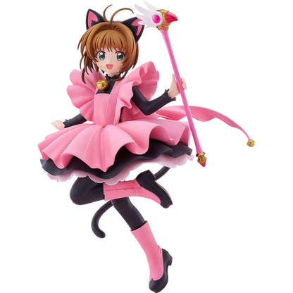 Cardcaptor Sakura Pop Up Parade PVC Statue Sakura Kinomoto: Black Cat Costume Ver. L Size 22 cm - Good Smile Company Statue