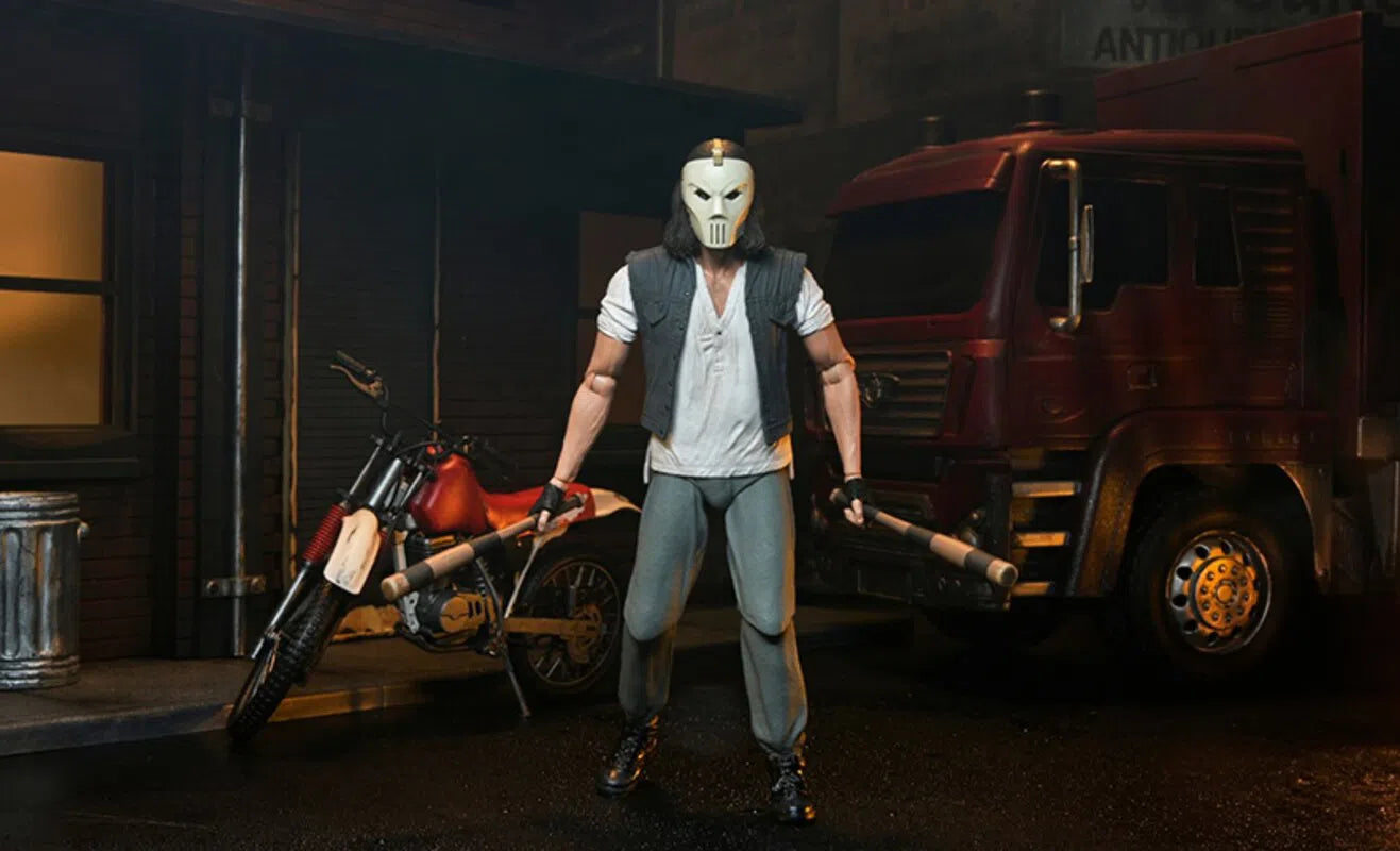 Teenage Mutant Ninja Turtles: 1990 Movie: Casey Jones & Dirt Bik: Deluxe 7" Action Figure Set