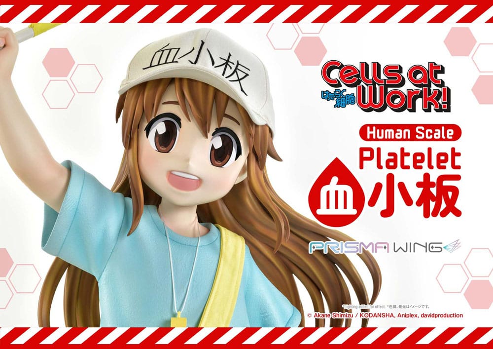 Cells at Work! Life Scale Masterline Series Statue Platelet 100 cm - Prime 1 Studio Statues
