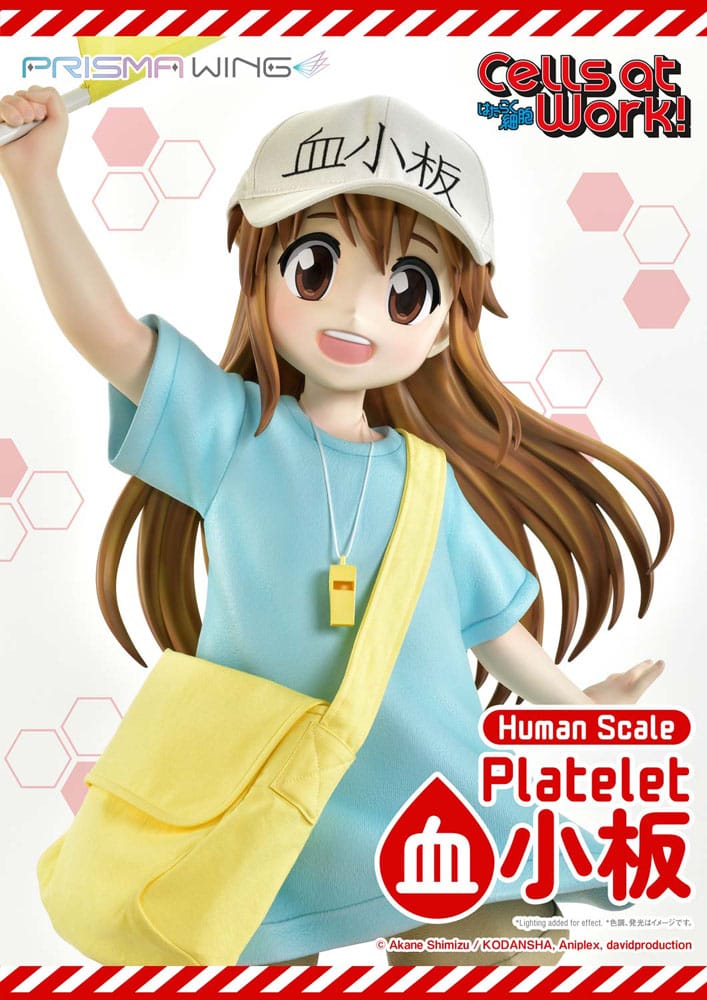 Cells at Work! Life Scale Masterline Series Statue Platelet 100 cm - Prime 1 Studio Statues