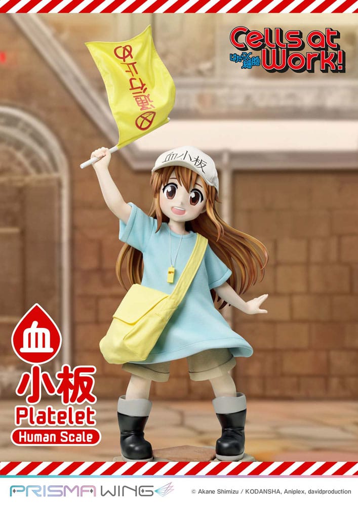 Cells at Work! Life Scale Masterline Series Statue Platelet 100 cm - Prime 1 Studio Statues