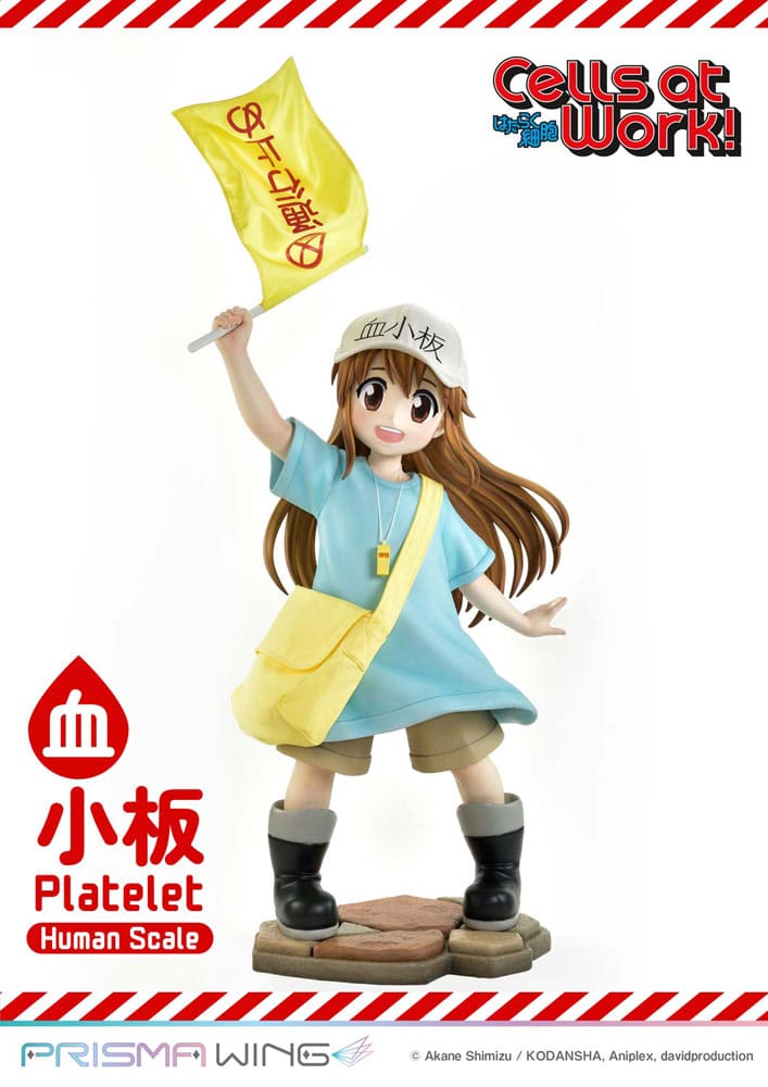 Cells at Work! Life Scale Masterline Series Statue Platelet 100 cm - Prime 1 Studio Statues