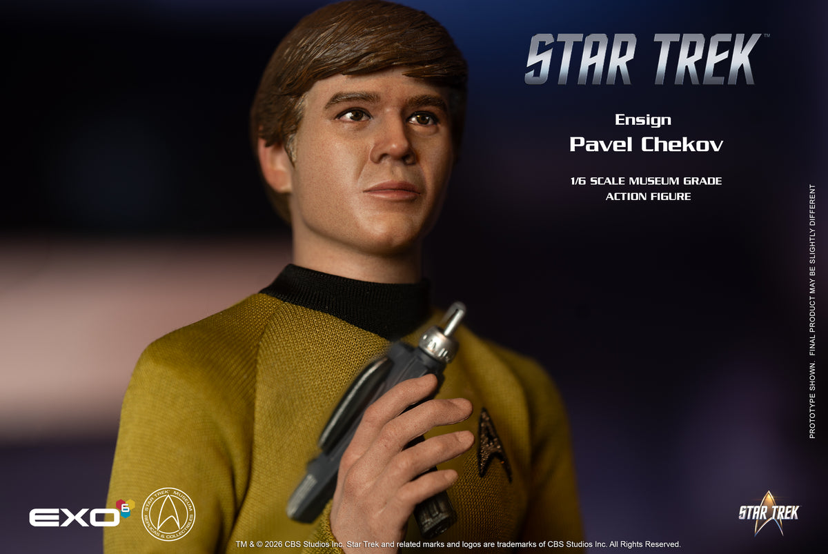 Star Trek: The Original Series Ensign Pavel Chekov 1/6 Scale Action Figure