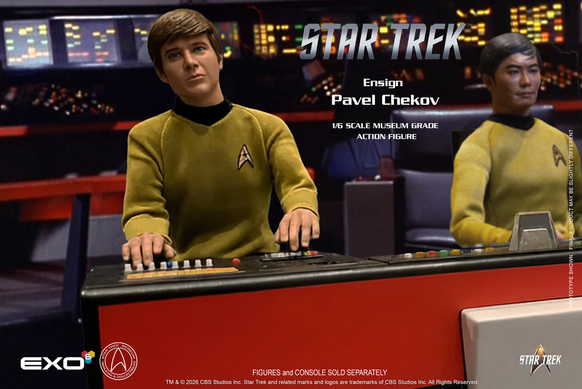 Star Trek: The Original Series Ensign Pavel Chekov 1/6 Scale Action Figure