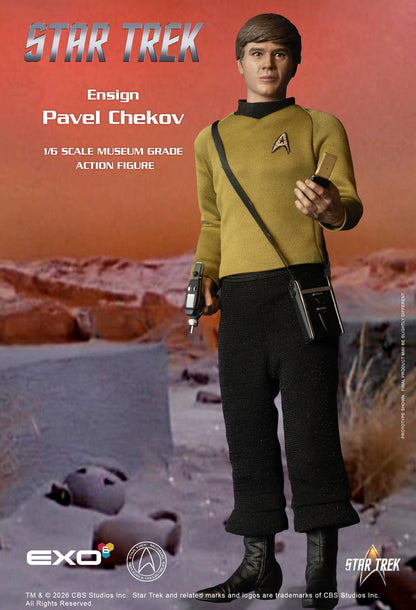 Star Trek: The Original Series Ensign Pavel Chekov 1/6 Scale Action Figure - EXO-6 Action Figures