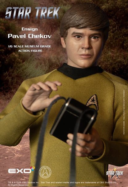 Star Trek: The Original Series Ensign Pavel Chekov 1/6 Scale Action Figure - EXO-6 Action Figures