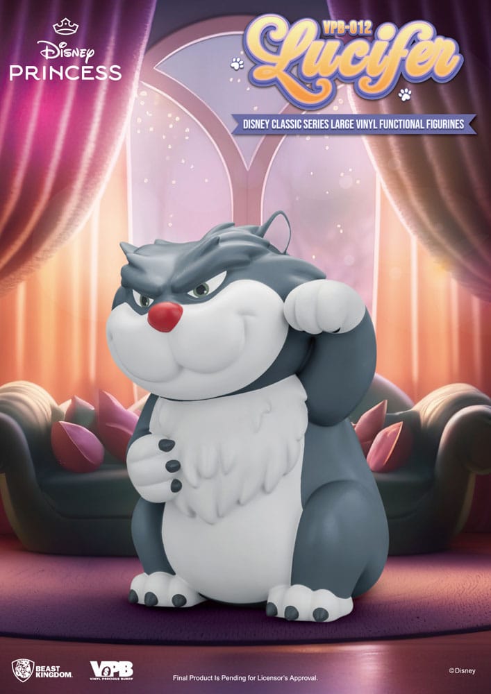 Cinderella: Lucifer: Vinyl Piggy Bank - Beast Kingdom Toys Piggy Bank