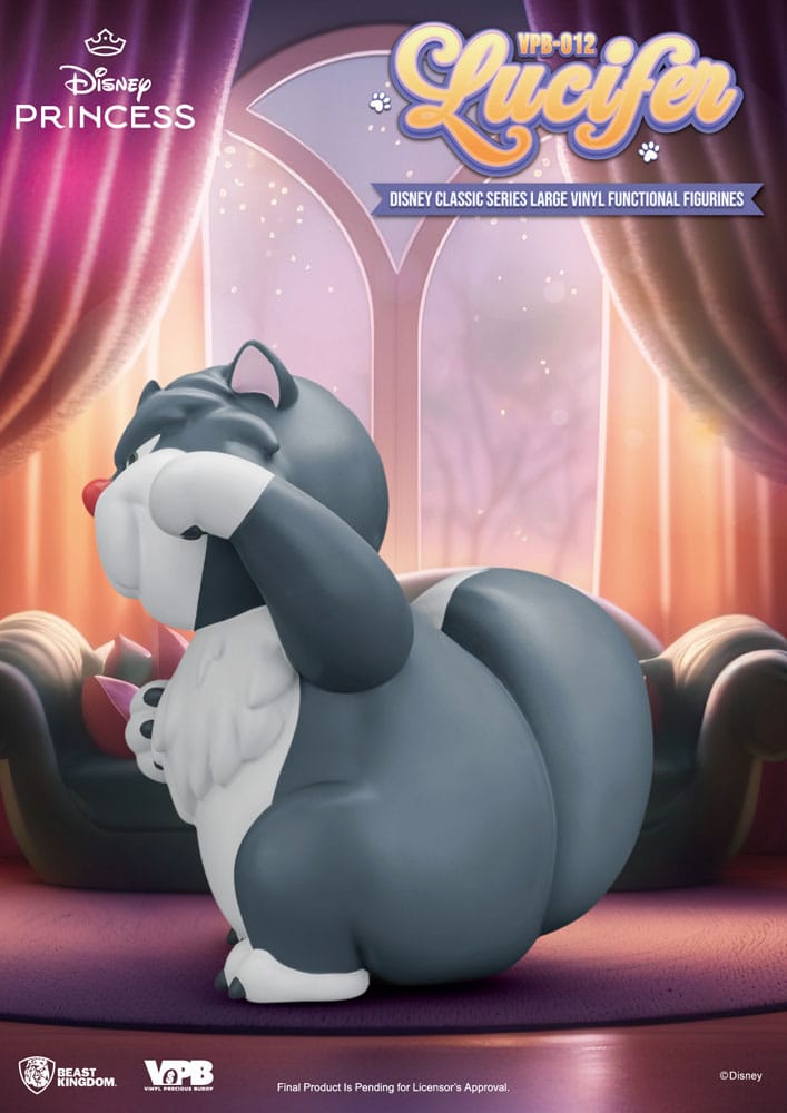 Cinderella: Lucifer: Vinyl Piggy Bank - Beast Kingdom Toys Piggy Bank