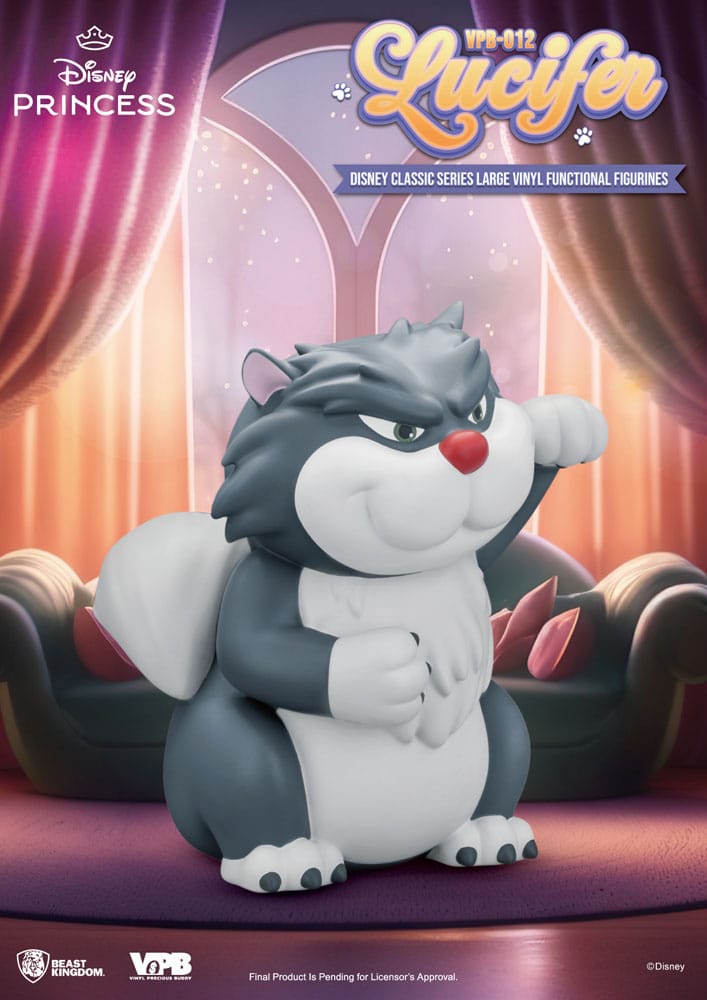 Cinderella: Lucifer: Vinyl Piggy Bank - Beast Kingdom Toys Piggy Bank