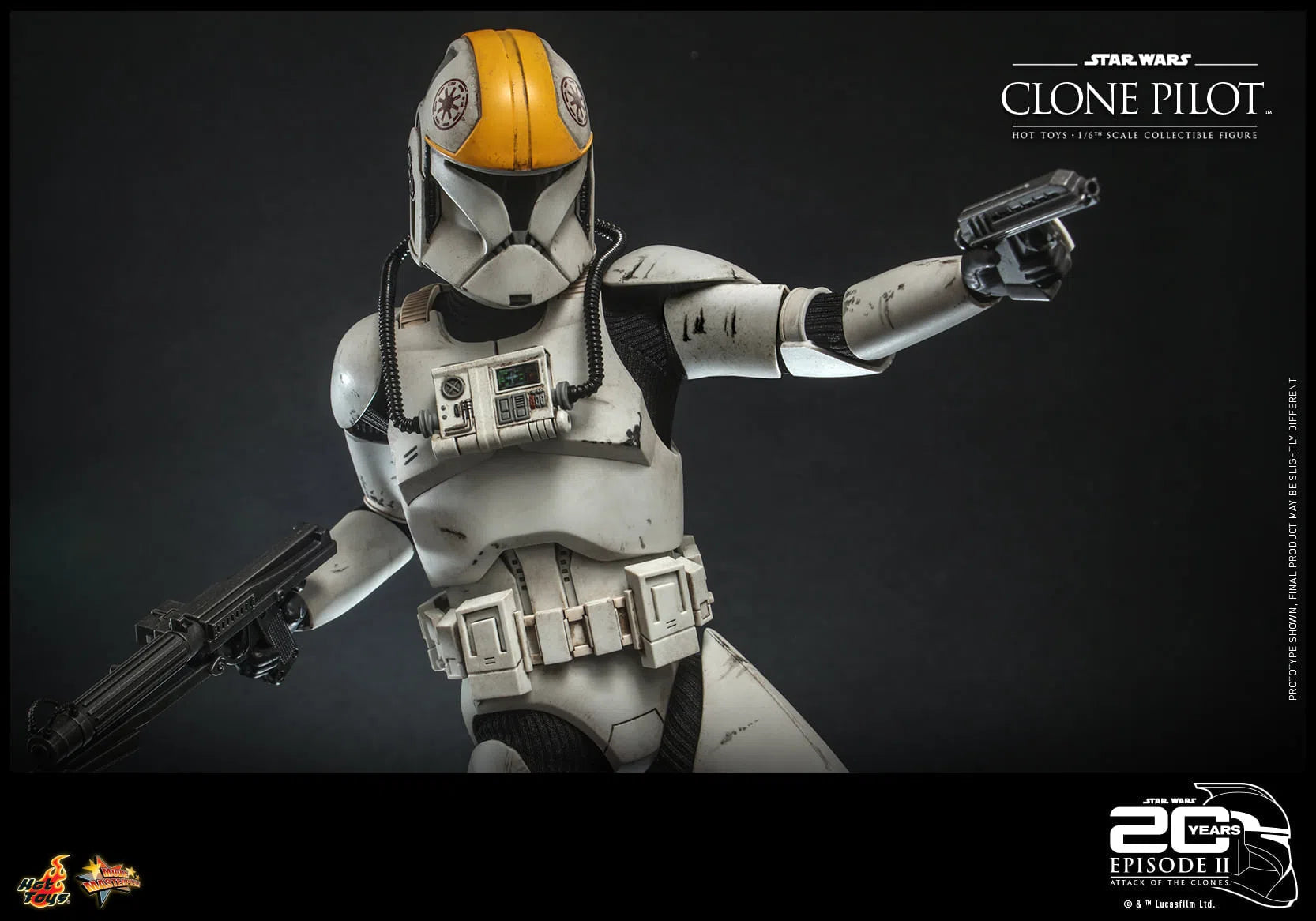 Clone Pilot: Star Wars: Attack Of The Clones: MMS648 Hot Toys