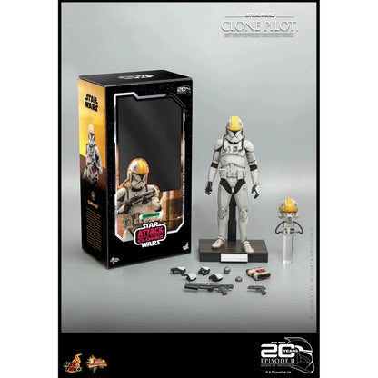 Clone Pilot: Star Wars: Attack Of The Clones: MMS648 - Hot Toys Action Figure