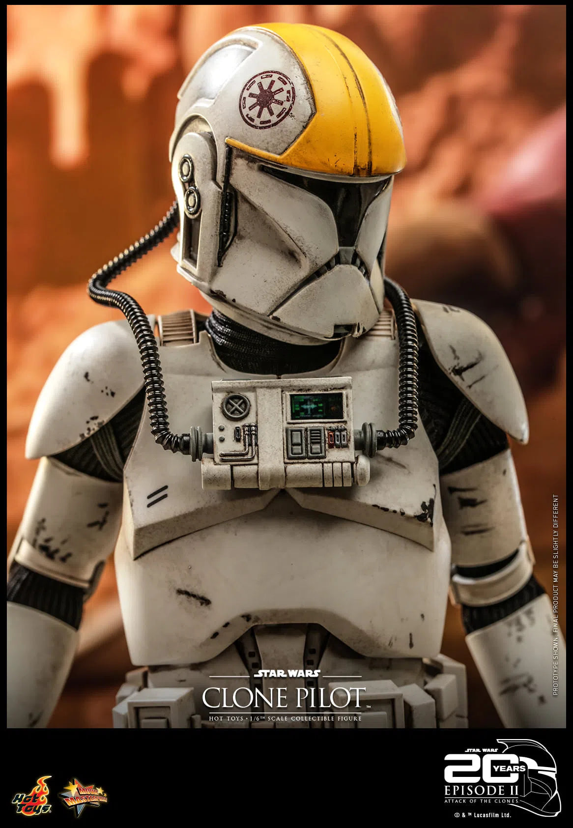 Clone Pilot: Star Wars: Attack Of The Clones: MMS648 Hot Toys