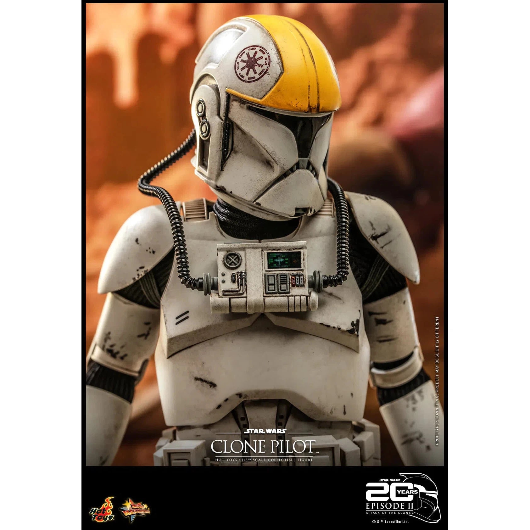 Clone Pilot: Star Wars: Attack Of The Clones: MMS648 Hot Toys