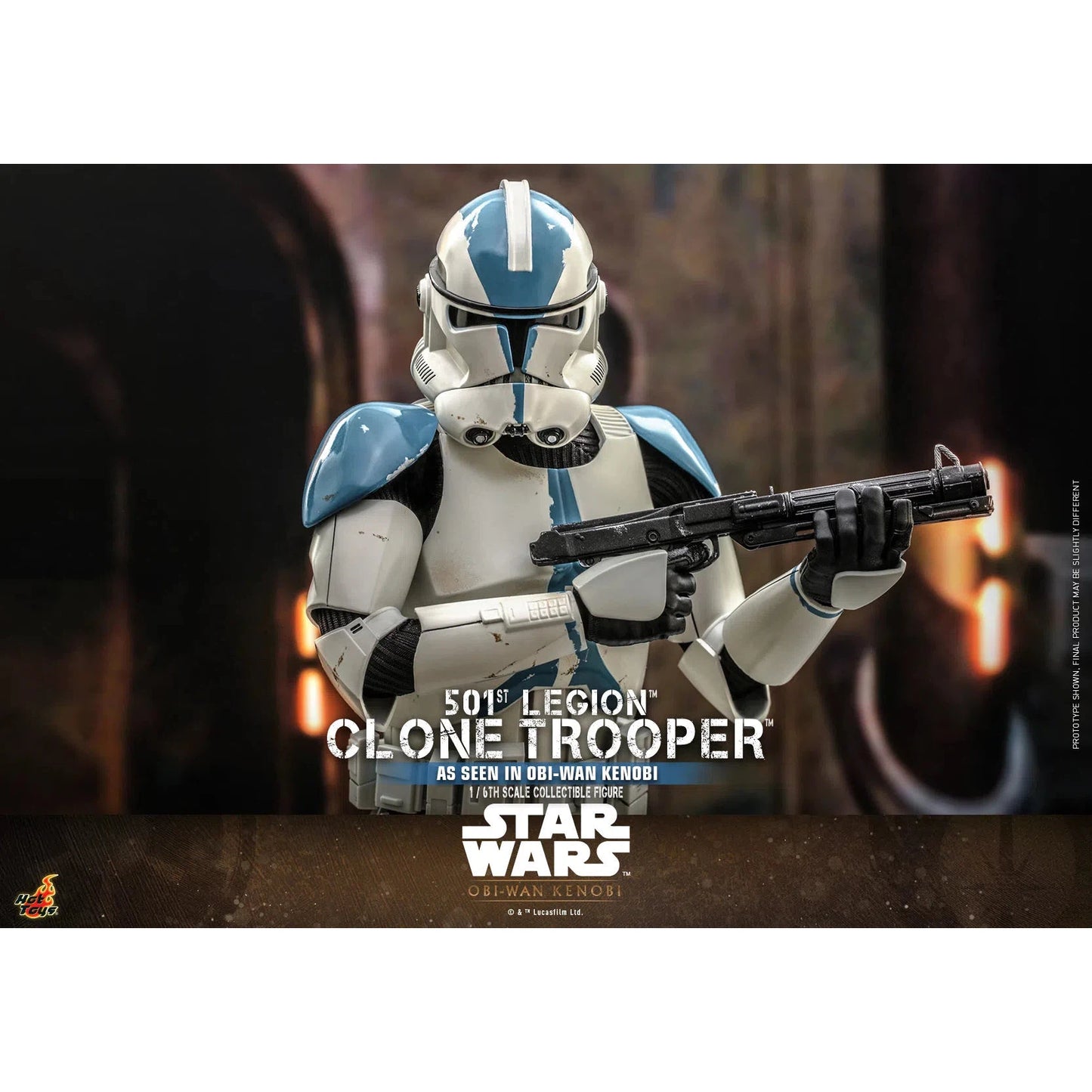 Clone Trooper: 501st Legion: Star Wars: Obi-Wan Kenobi: TMS92 by Hot Toys – Action Figure, [scale], UK stockist Planet Action Figures