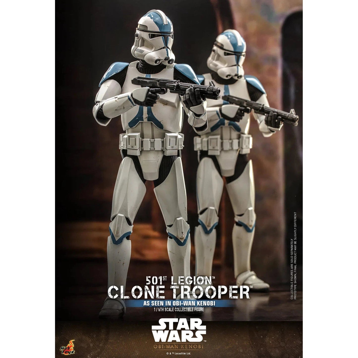 Clone Trooper: 501st Legion: Star Wars: Obi-Wan Kenobi: TMS92 by Hot Toys – Action Figure, [scale], UK stockist Planet Action Figures