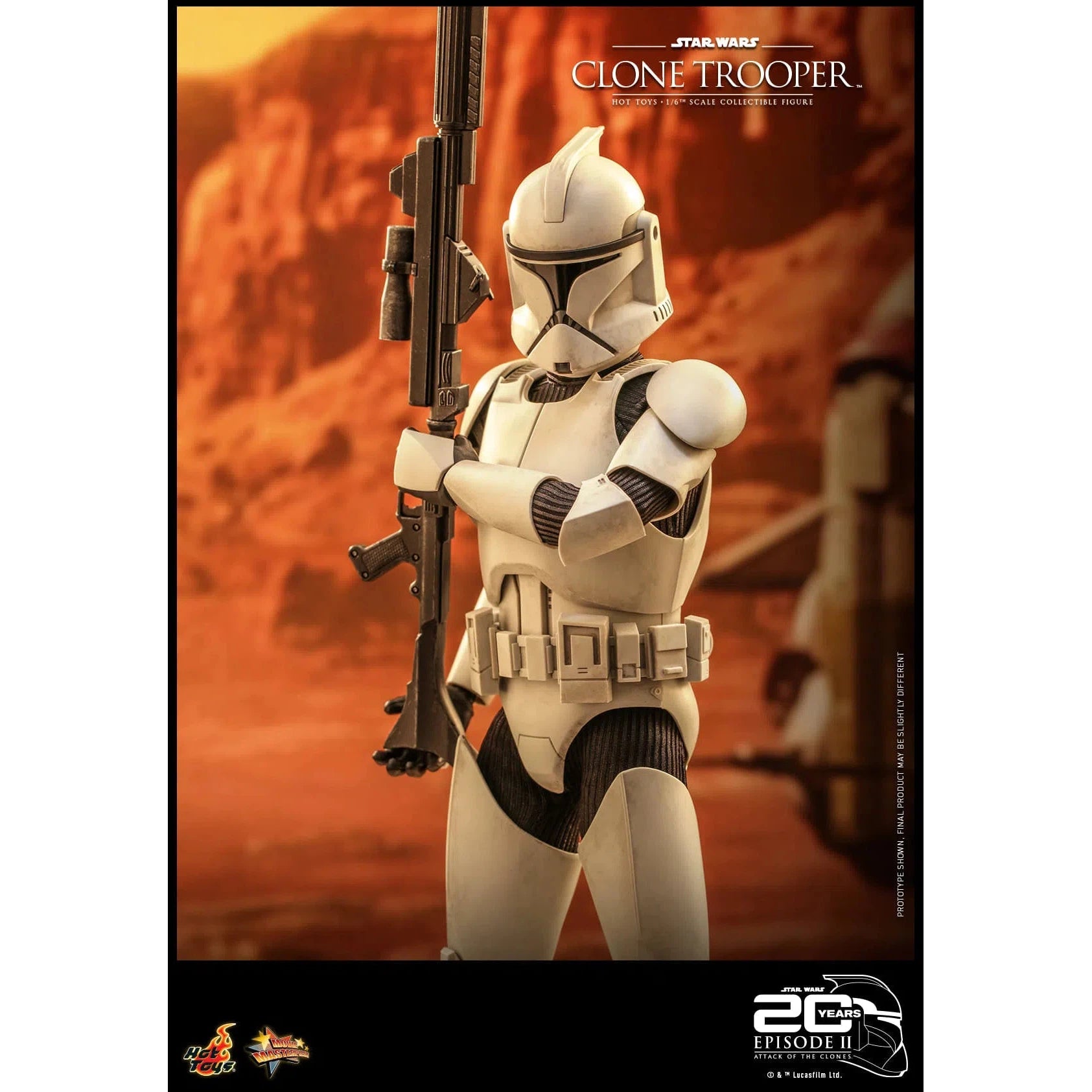 Clone Trooper: Star Wars: Attack Of The Clones: MMS647 Hot Toys