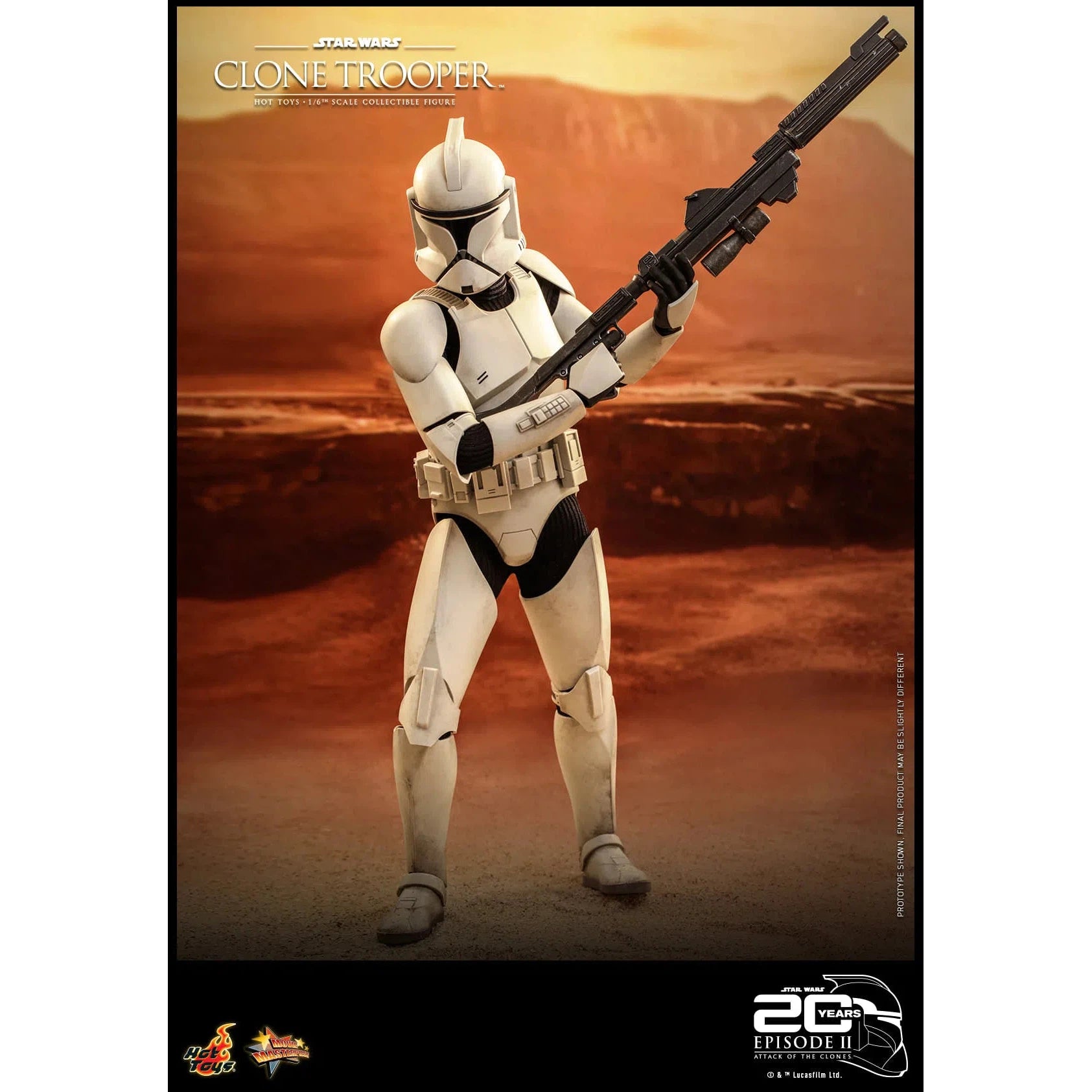 Clone Trooper: Star Wars: Attack Of The Clones: MMS647 Hot Toys