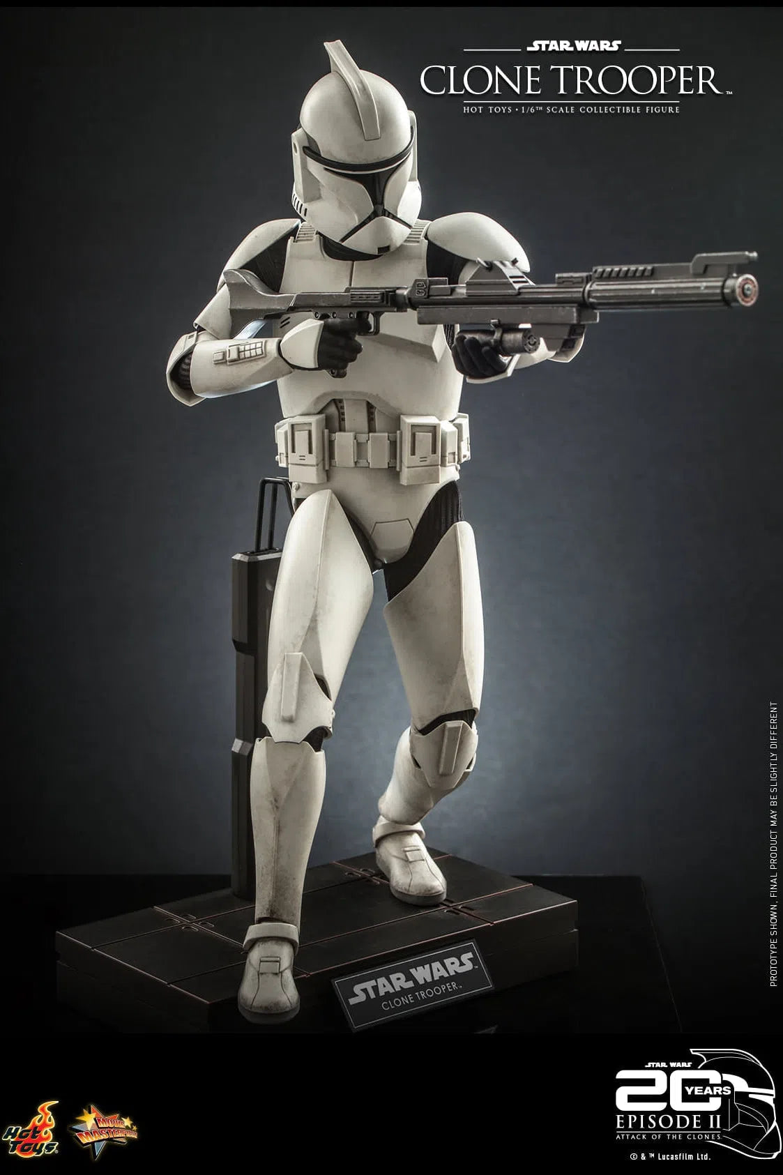 Clone Trooper: Star Wars: Attack Of The Clones: MMS647 Hot Toys