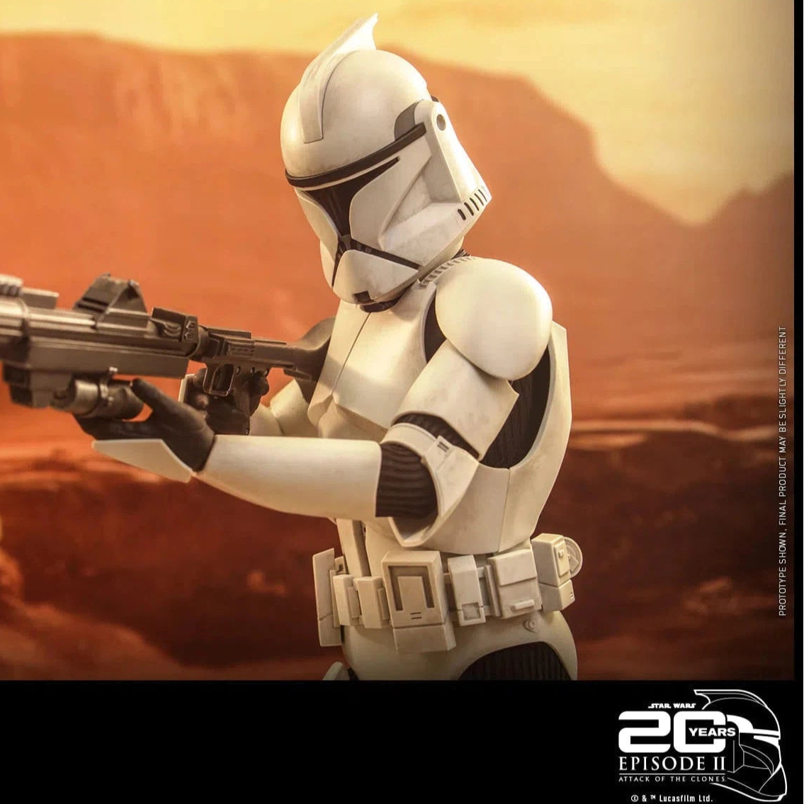 Clone Trooper: Star Wars: Attack Of The Clones: MMS647 Hot Toys