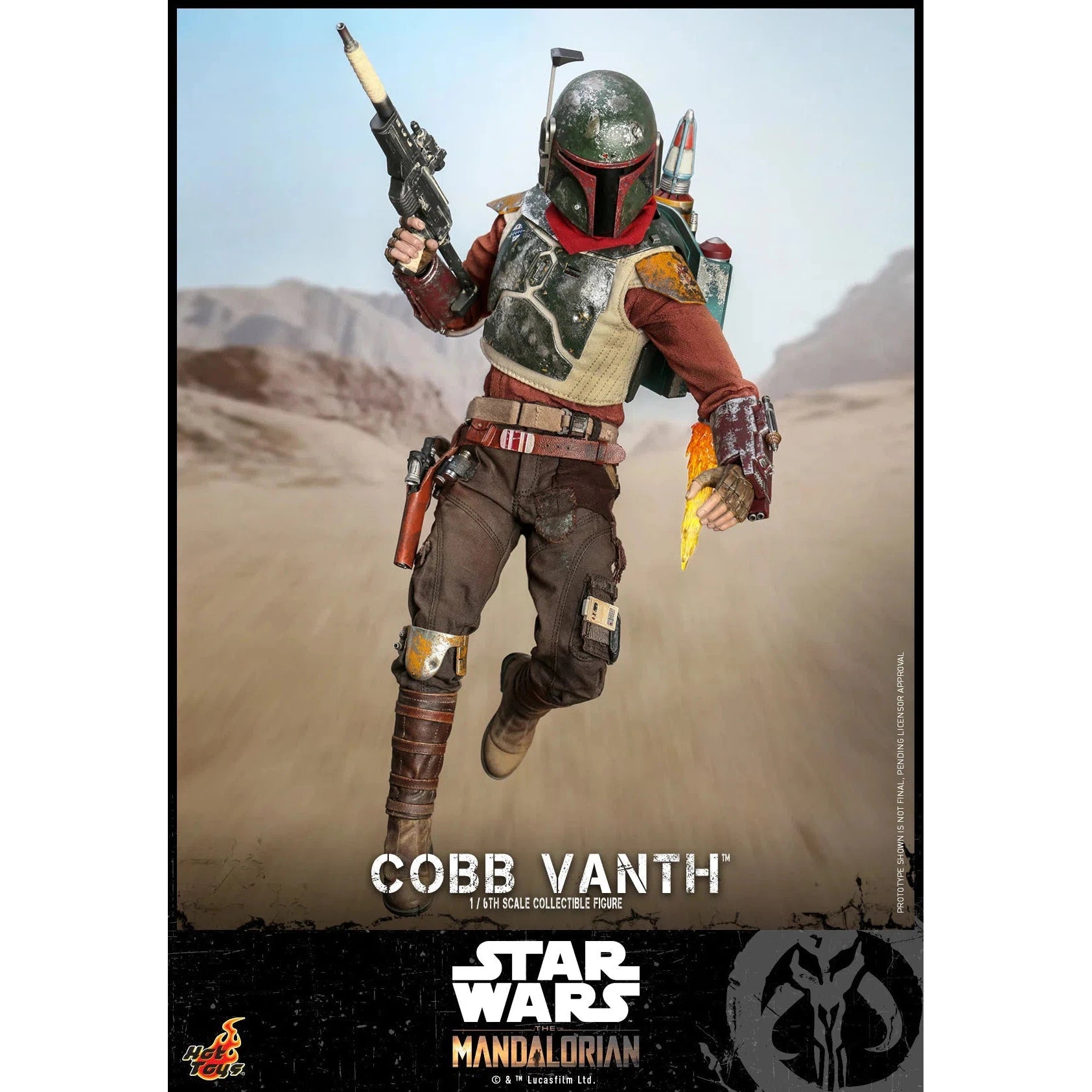 Cobb Vanth: Star Wars: The Mandalorian Hot Toys