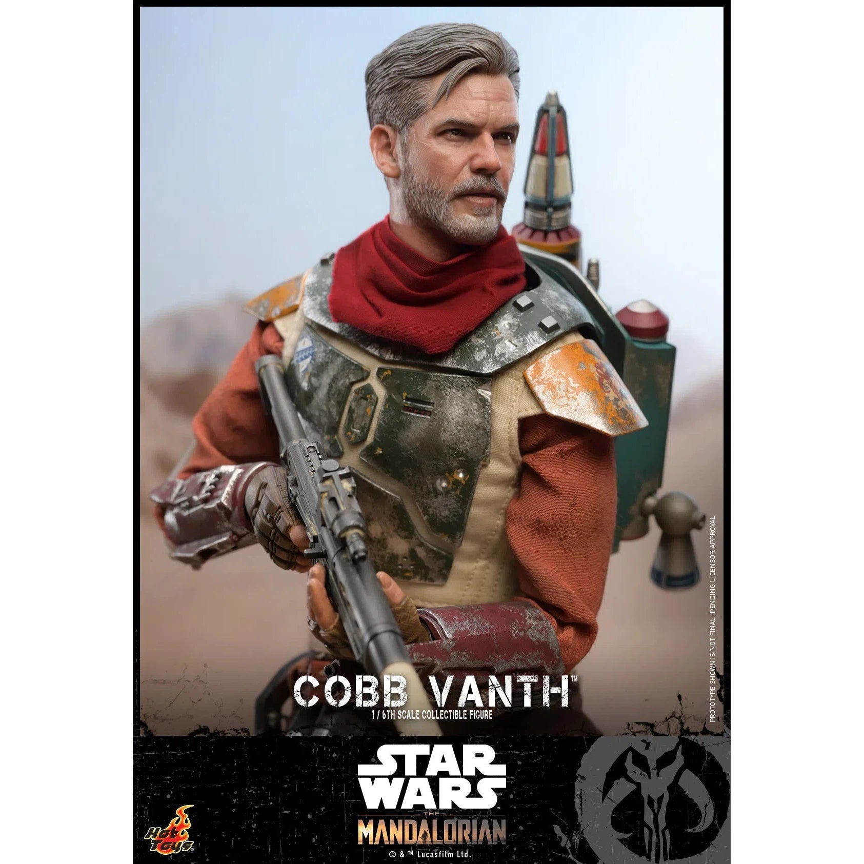 Cobb Vanth: Star Wars: The Mandalorian Hot Toys