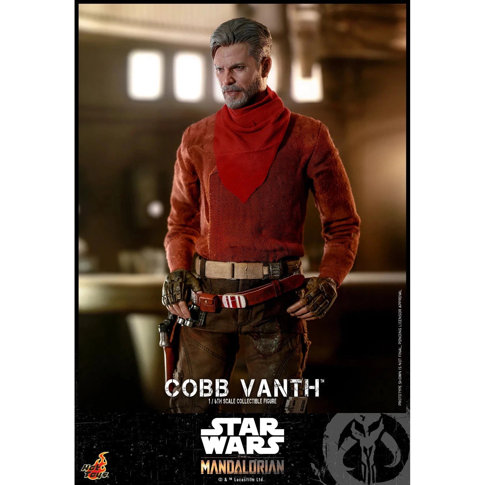 Cobb Vanth: Star Wars: The Mandalorian Hot Toys