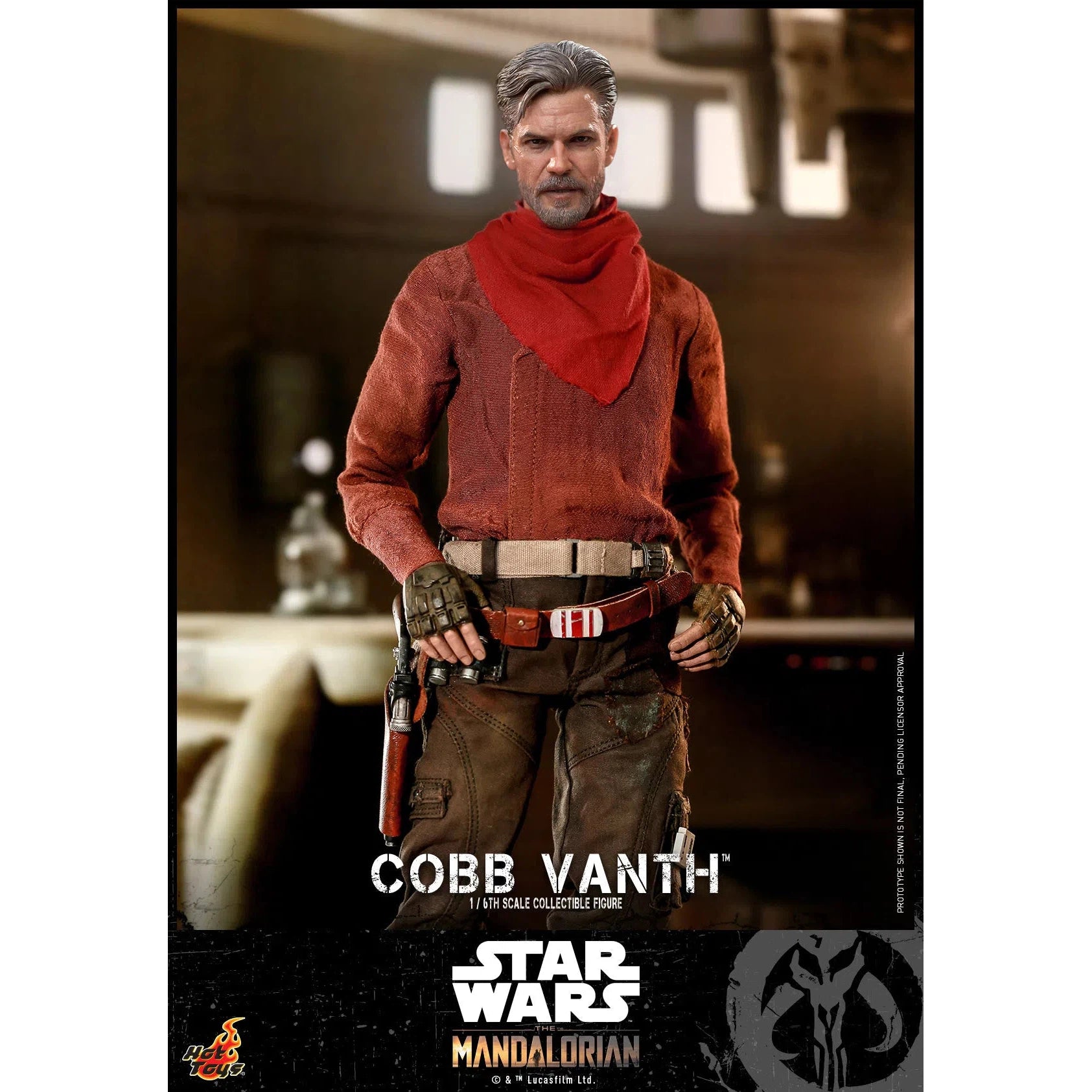 Cobb Vanth: Star Wars: The Mandalorian Hot Toys