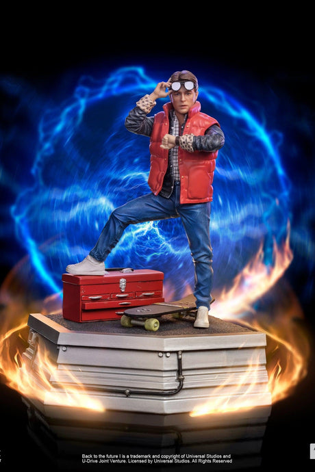 Marty McFly: Back To The Future: 1/10 Scale Statue-Iron Studios