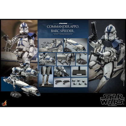 Commander Appo and Bard Speeder: Star Wars: TMS076 - Hot Toys Action Figure