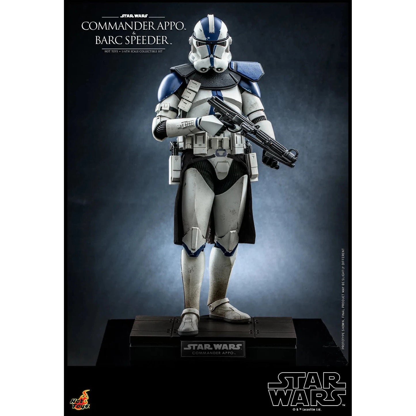 Commander Appo and Bard Speeder: Star Wars: TMS076 - Hot Toys Action Figure