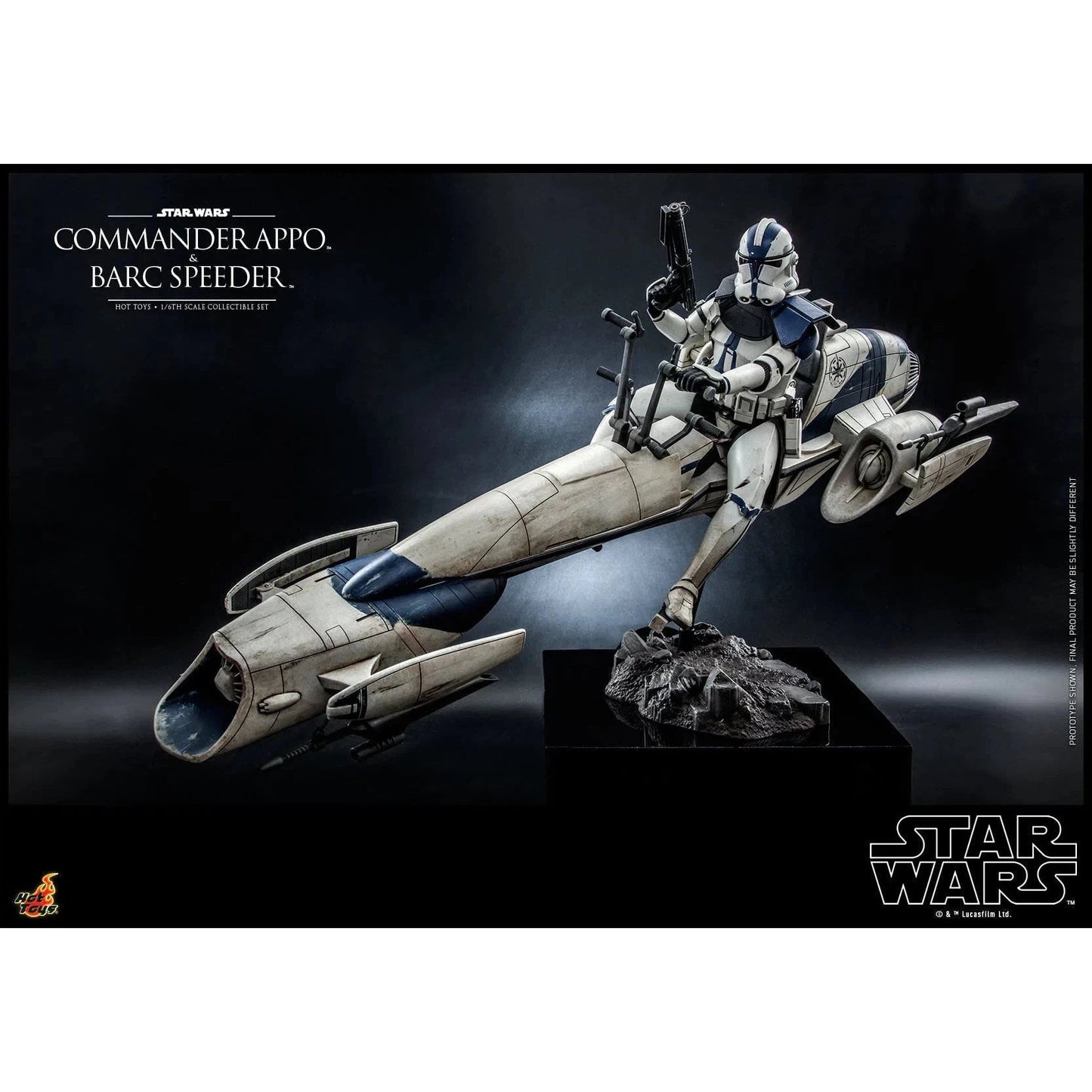 Commander Appo and Bard Speeder: Star Wars: TMS076 - Hot Toys Action Figure