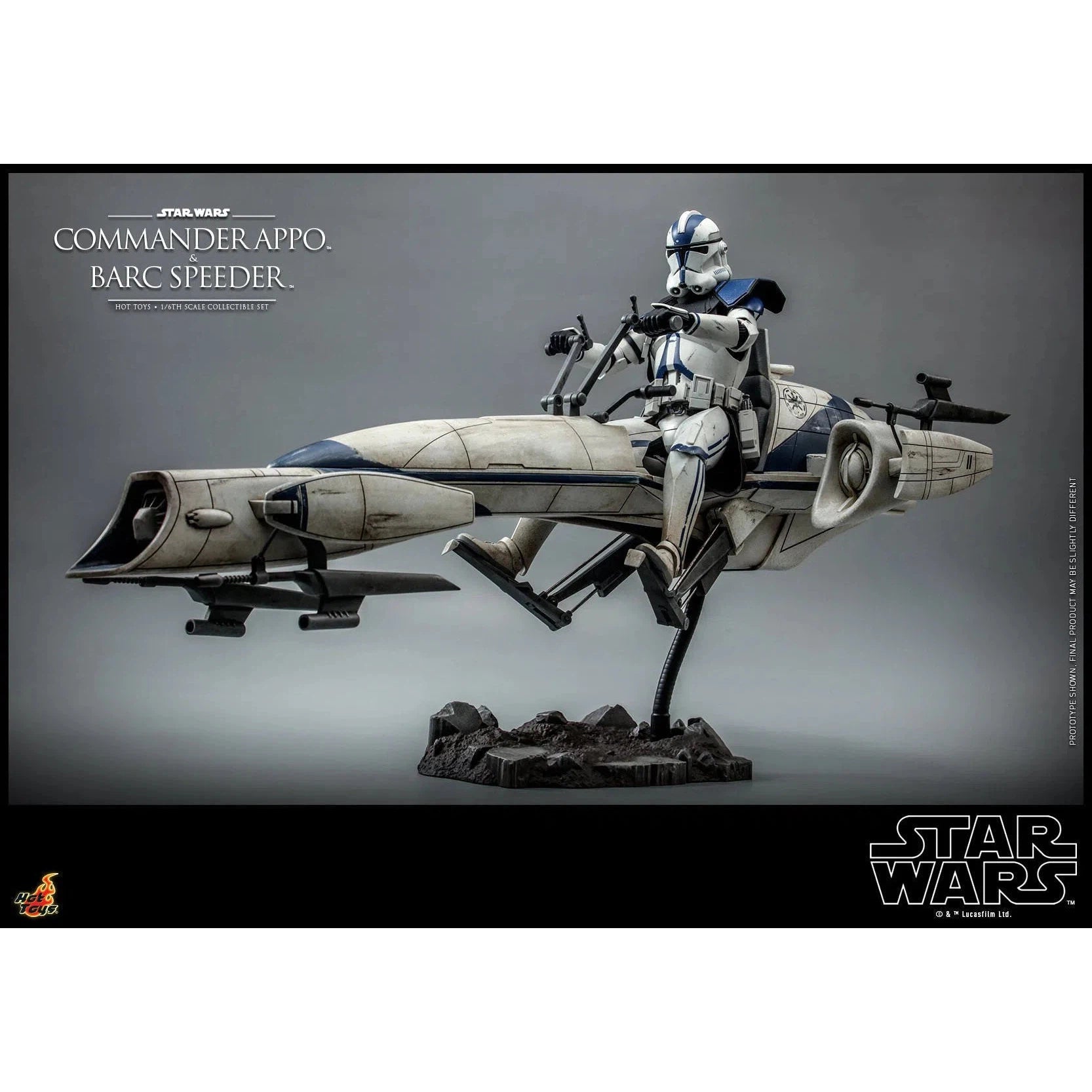 Commander Appo and Bard Speeder: Star Wars: TMS076: Hot Toys Hot Toys