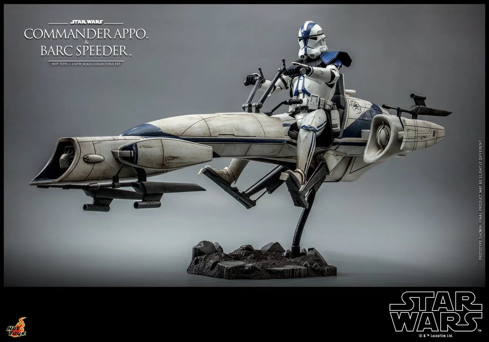 Commander Appo and Bard Speeder: Star Wars: TMS076: Hot Toys Hot Toys