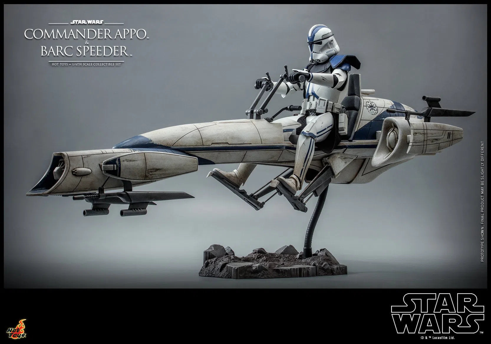 Commander Appo and Bard Speeder: Star Wars: TMS076: Hot Toys Hot Toys