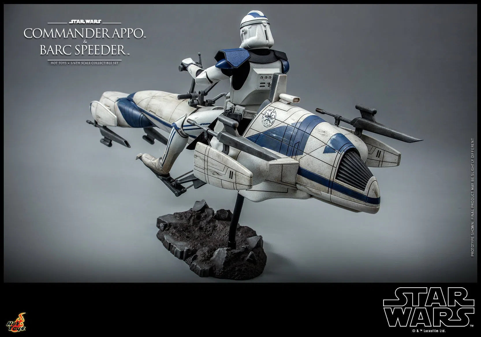 Commander Appo and Bard Speeder: Star Wars: TMS076: Hot Toys Hot Toys