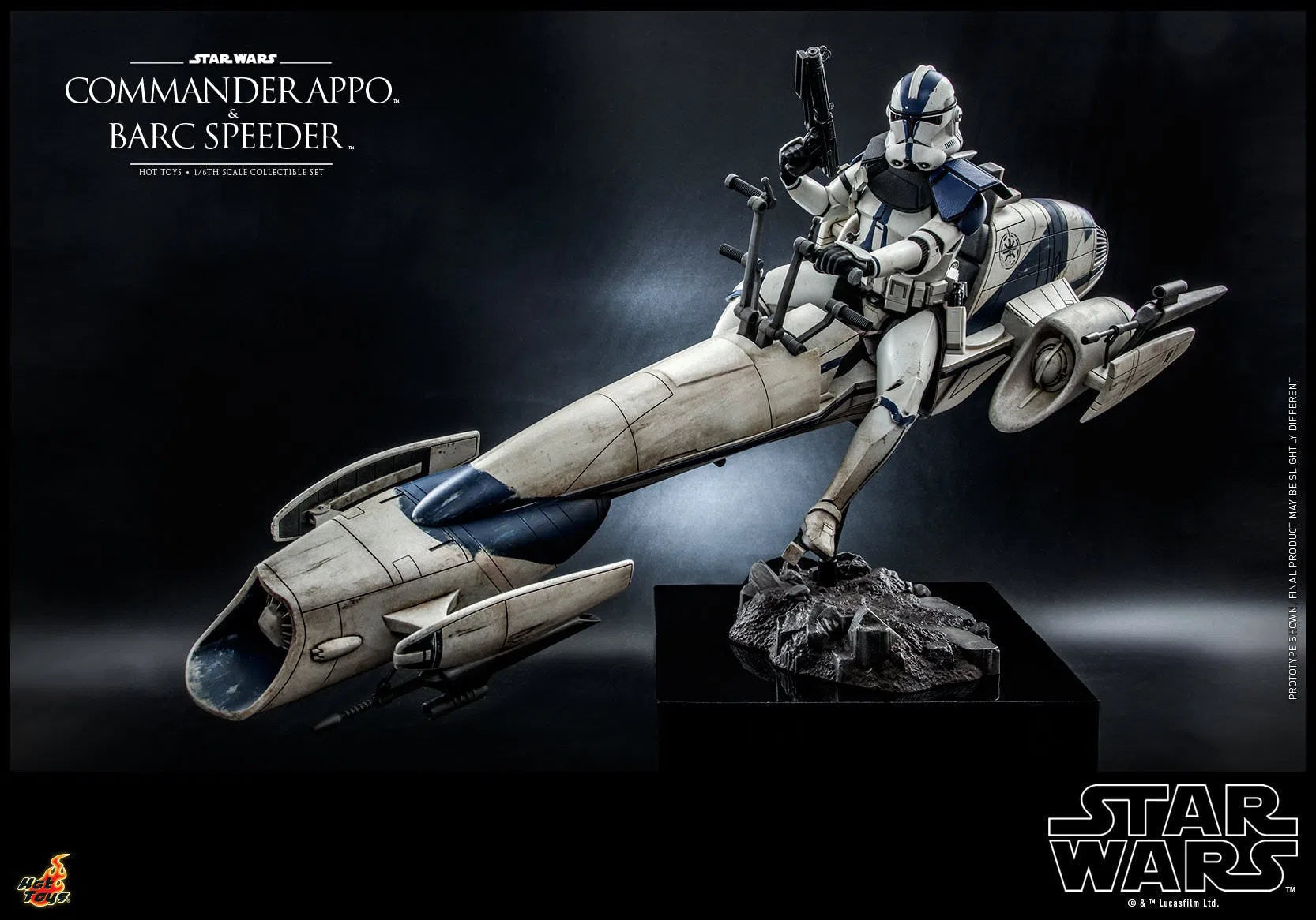 Commander Appo and Bard Speeder: Star Wars: TMS076: Hot Toys Hot Toys