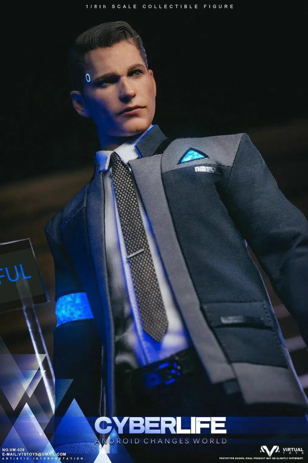 Connor: RK800: Detroit Become Human: Cyberlife: VM028: VTS Toys VTS Toys