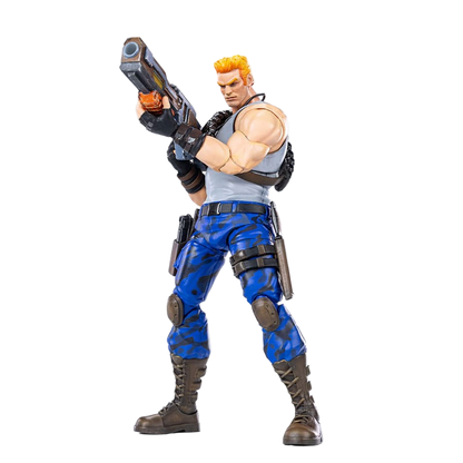 Contra: Operation Galuga: Bill Rizer: Exquisite Basic: Action Figure - Hiya Toys Action Figures