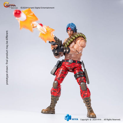 Contra: Operation Galuga: Lance Bean: Exquisite Basic: Action Figure - Hiya Toys Action Figure