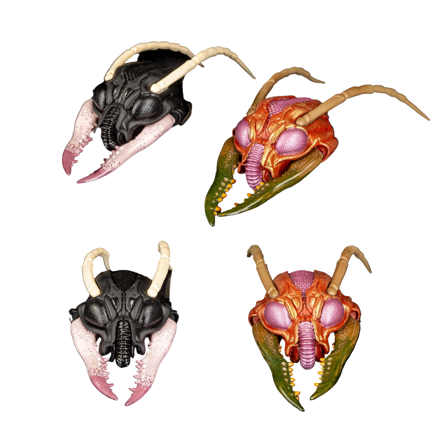 Cosmic Character Pack Action Figure Accessory Sphexxian Helmets Set - Four Horsemen Action Figure: Accessories