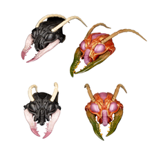 Cosmic Character Pack Action Figure Accessory Sphexxian Helmets Set - Four Horsemen Action Figure: Accessories