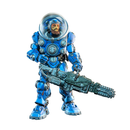 Cosmic Legions: OxKrewe Book One Thraxxon Action Figure Vellok Speer (Deluxe) - Four Horsemen Action Figure