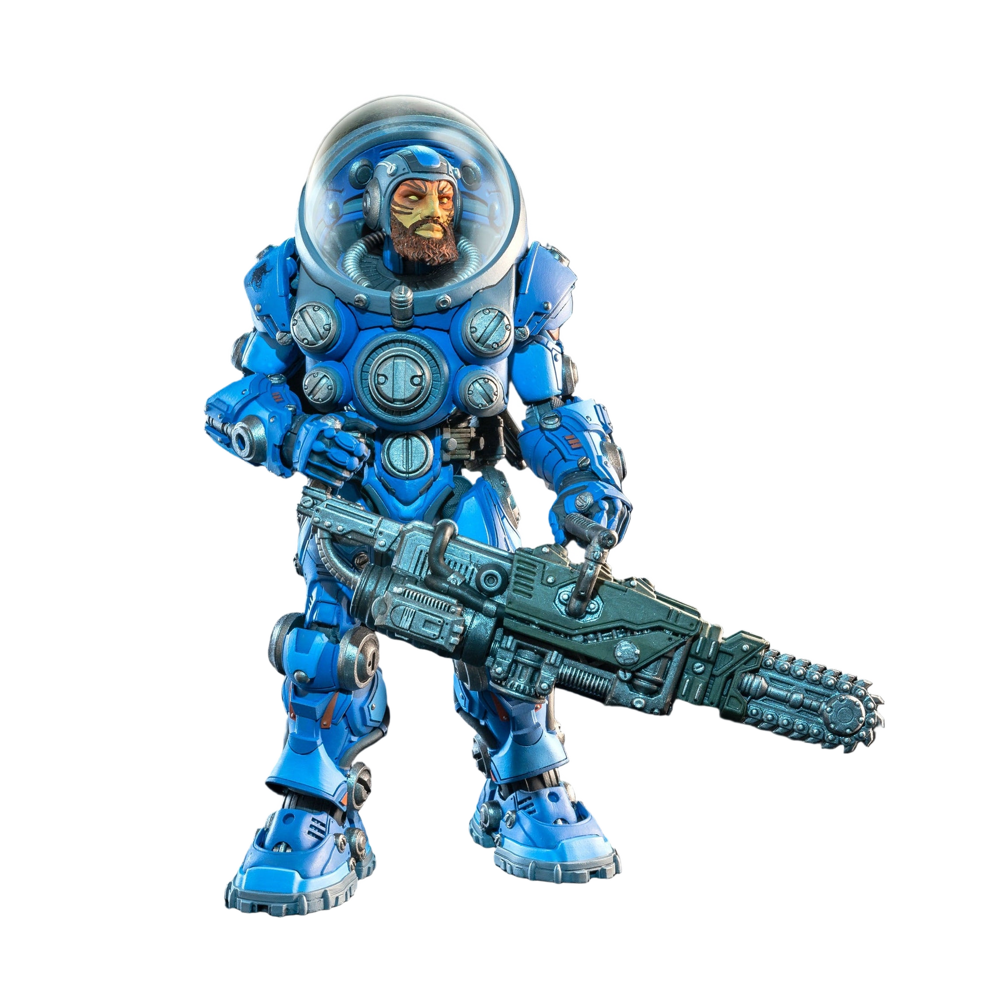 Cosmic Legions: OxKrewe Book One Thraxxon Action Figure Vellok Speer (Deluxe) - Four Horsemen Action Figures