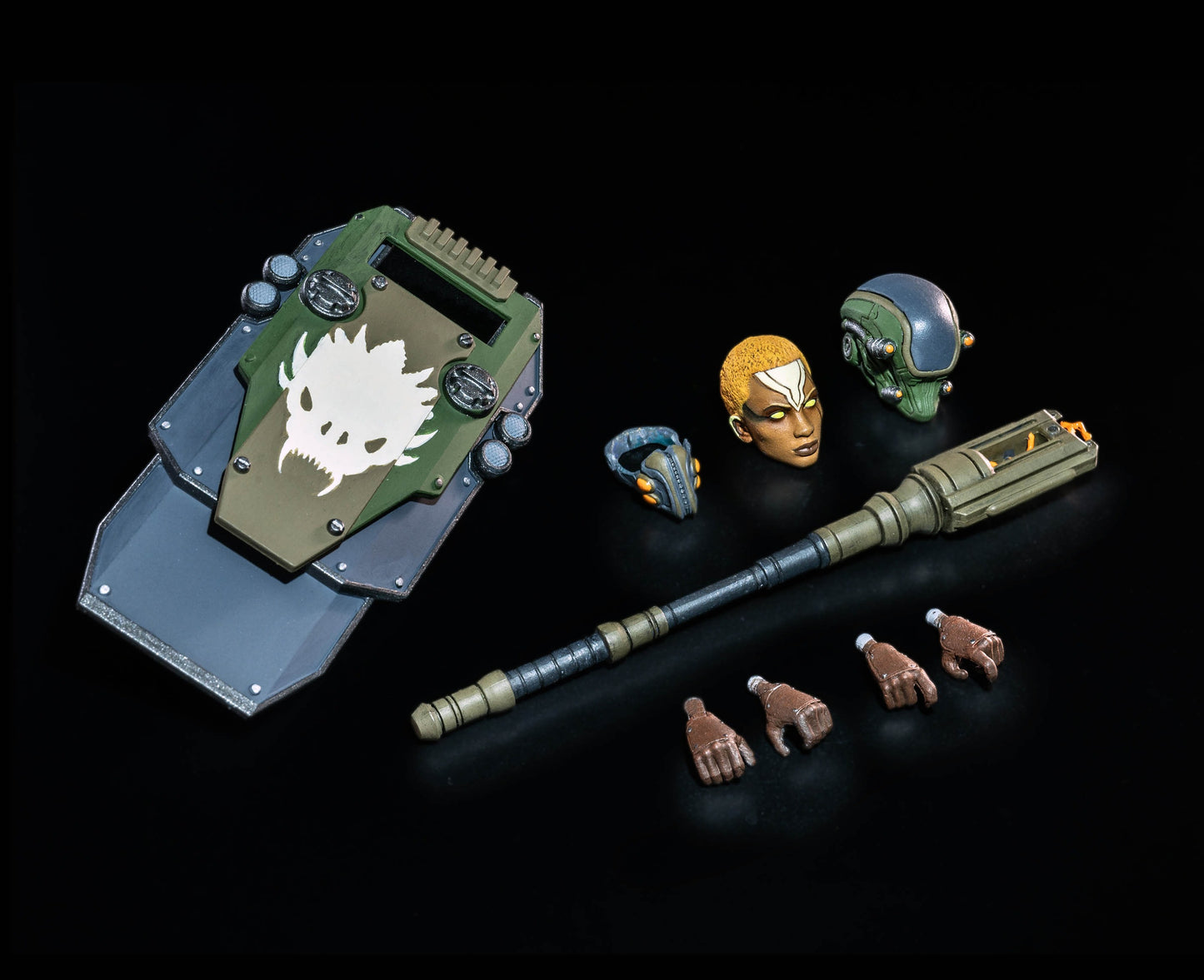 Cosmic Legions: OxKrewe Book Two Harrow Zone Action Figure Jobara Kee - Four Horsemen Action Figure