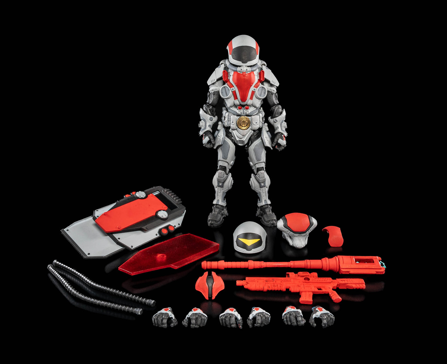 Cosmic Legions: T.U.5.C.C. Phantom Trooper: Action Figure - Four Horsemen Action Figure
