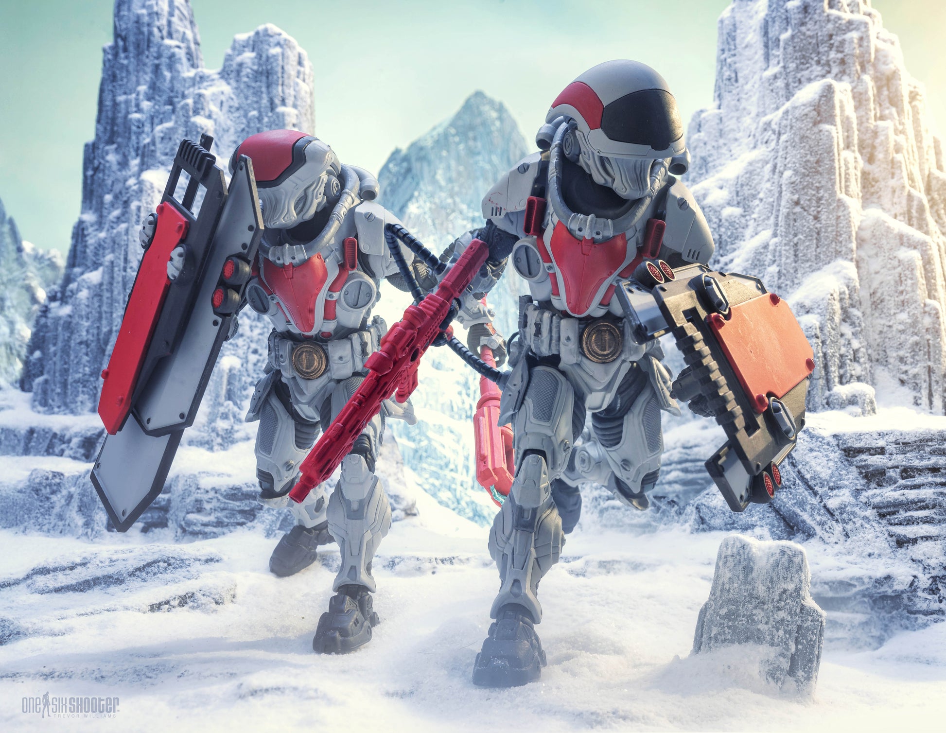 Cosmic Legions: T.U.5.C.C. Phantom Trooper: Action Figure - Four Horsemen Action Figure